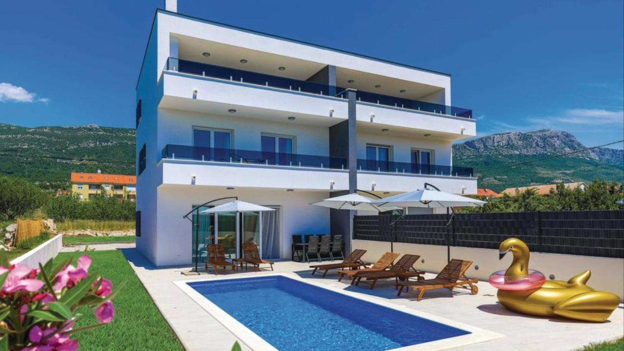 New Villa David, Wi-Fi, Iptv, 5 Bedrooms, 4 Bathrooms Kaštela 외부 사진